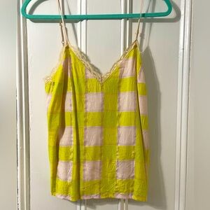 Victoria Secret Plaid Tank